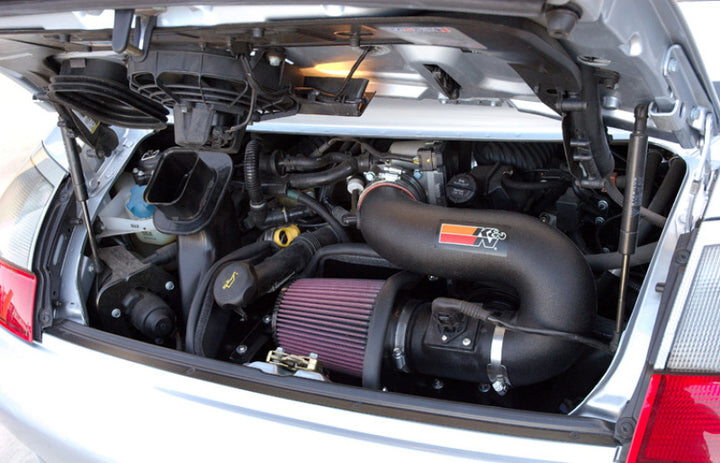 K&N 99-05 Porsche Carrera 996 Performance Intake Kit - Bull Strap