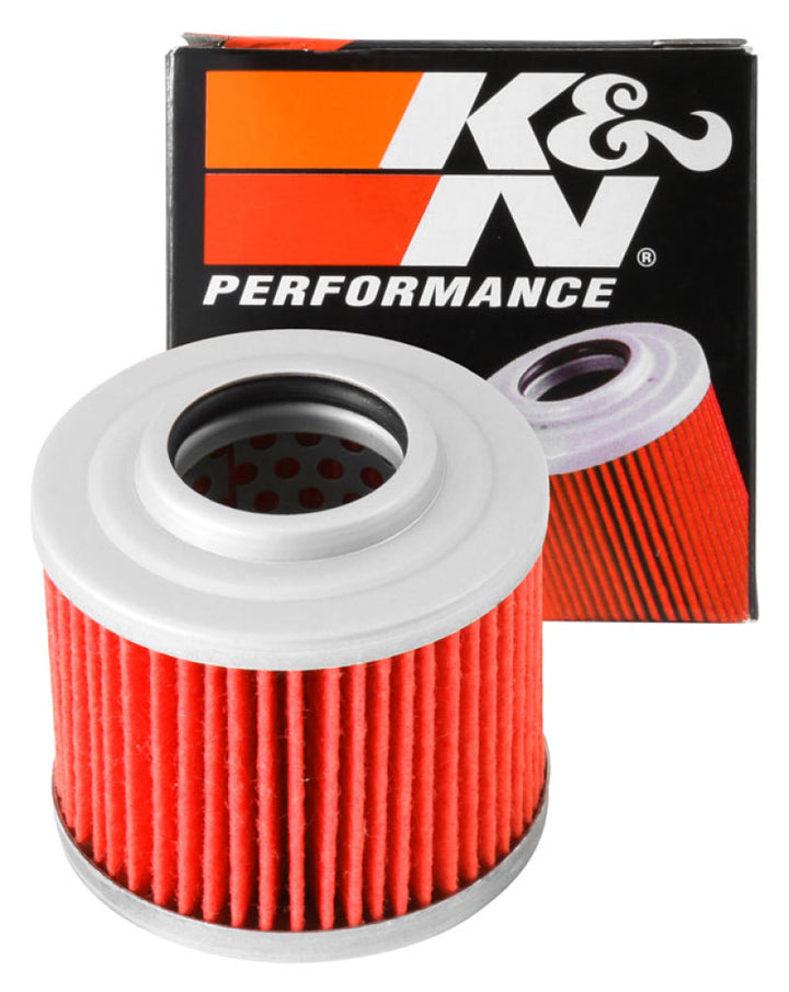 K&N Aprilia / MZ / BMW / MUZ 2.219in OD x 2.063in H Oil Filter - Bull Strap
