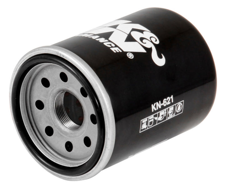 K&N Arctic Cat 2.688in OD x 3.344in H Oil Filter - Bull Strap