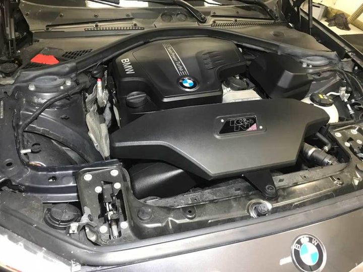 K&N BMW 2-3-4 Series N20 Engine Performance Air Intake System - Bull Strap
