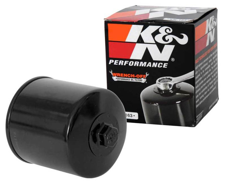 K&N BMW 3.031in OD x 3.531in H Oil Filter - Bull Strap