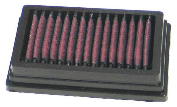 K&N BMW Replacement Air Filter - 5.875in O/S L x 3.5in O/S W x 1.25in H - Bull Strap