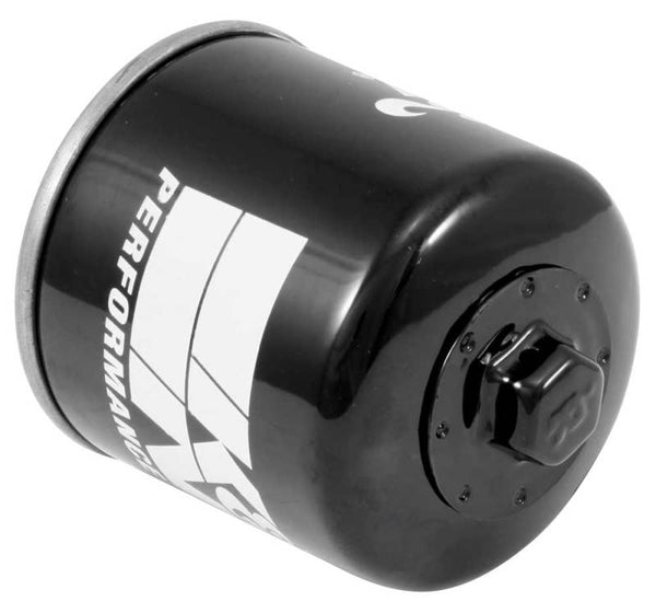 K&N Buell 2.563in OD x 2.969in H Oil Filter - Bull Strap