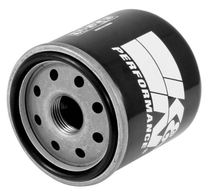 K&N Buell 2.563in OD x 2.969in H Oil Filter - Bull Strap