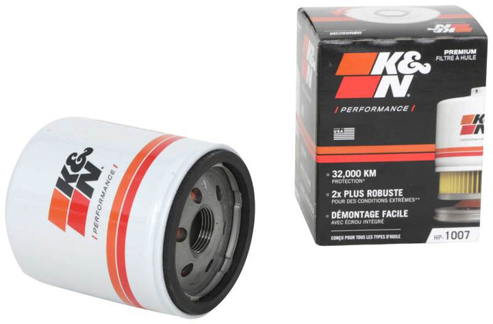 K&N Buick / Chevrolet / Oldsmobile Performance Gold Oil Filter - Bull Strap