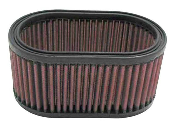 K&N Custom Air Filter 7 inch X 4 1/2 inch / 3 1/4 inch Height / OVAL - Bull Strap