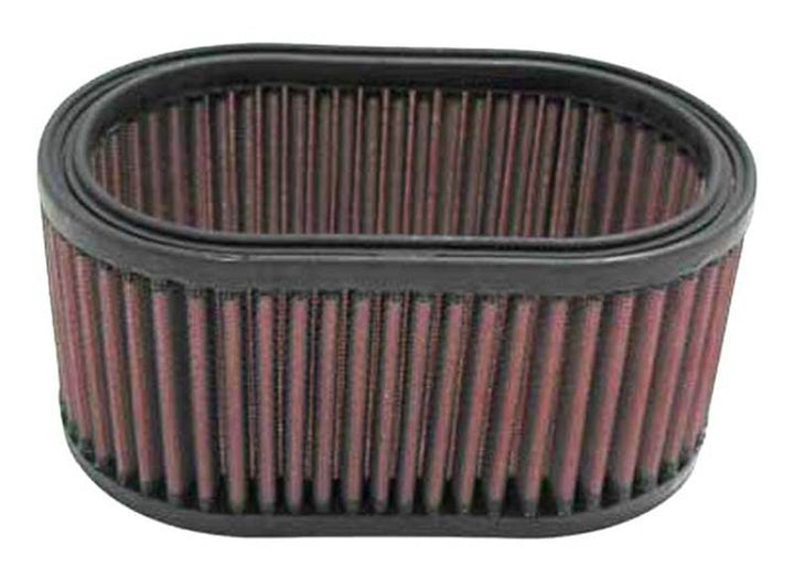 K&N Custom Air Filter 7 inch X 4 1/2 inch / 3 1/4 inch Height / OVAL - Bull Strap