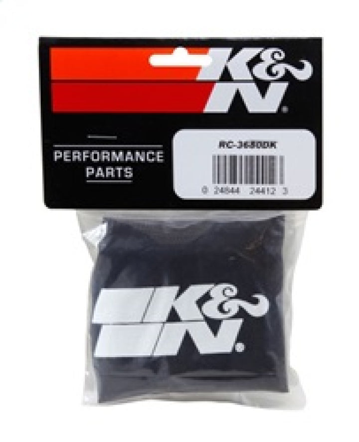 K&N Drycharger Black Air Filter Wrap - Bull Strap