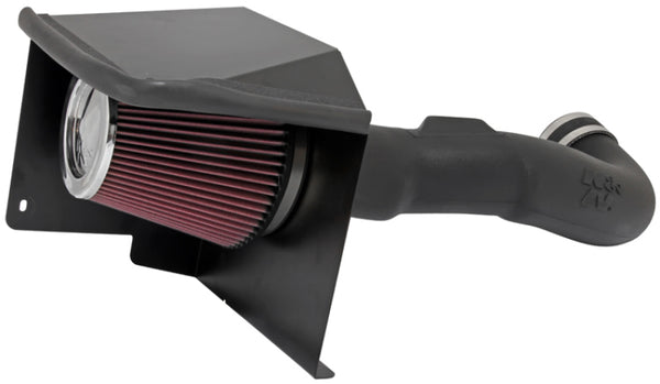 K&N FIPK 09-11 Chevy Silverado V8 Performance Intake Kit - Bull Strap