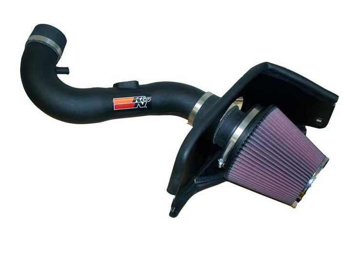 K&N FIPK 10-14 Chevy Camaro V8 6.2L Performance Intake Kit - Bull Strap