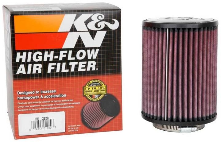 K&N Filter 3 inch Flange 5 inch OD 6 1/2 inch Height - Bull Strap