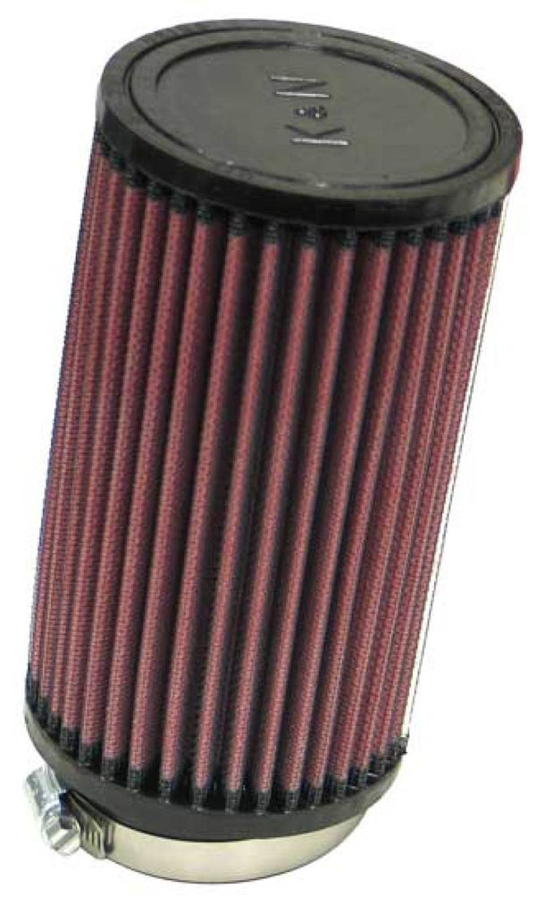 K&N Filter Universal Rubber Filter 10 Degree Flange Angle 4in OD x 2.75in Flange ID x 7in H - Bull Strap