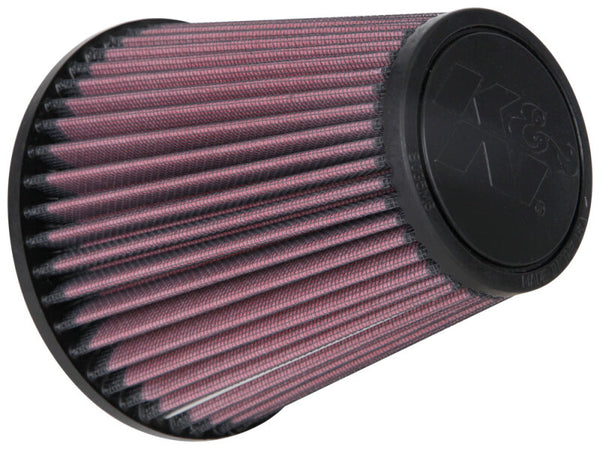 K&N Filter Universal Rubber Filter 3 1/2 inch 10 Degree Flange 5 3/4 inch OD 6 inch Height - Bull Strap