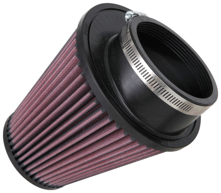 K&N Filter Universal Rubber Filter 3 1/2 inch 10 Degree Flange 5 3/4 inch OD 6 inch Height - Bull Strap