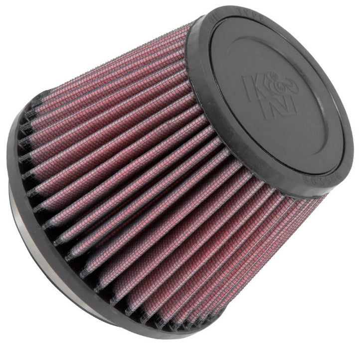 K&N Filter Universal Rubber Filter 3 1/2 inch Flange 5 inch Base 3 1/2 inch Top 4 inch Height - Bull Strap