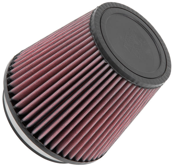 K&N Filter Universal Rubber Filter 5in Flange 6.5in Base 4.5in Top 5.5in Height - Bull Strap