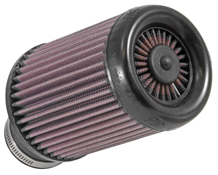 K&N Filter Universal X Stream Clamp-On 2.438in Flange ID x 4.5in Base OD x 4in Top OD x 6.563in H - Bull Strap