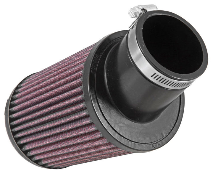K&N Filter Universal X Stream Clamp-On 2.438in Flange ID x 4.5in Base OD x 4in Top OD x 6.563in H - Bull Strap
