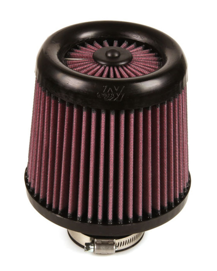 K&N Filter Universal X Stream Clamp-On 2.5in Flange ID / 6in Base OD / 5in Top OD / 5.5in Height - Bull Strap