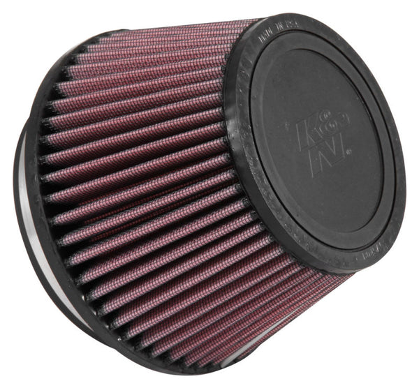 K&N Filter Universal X Stream Clamp-On 5in Flange 6.5in Base 4 1/2in Top 4 1/8in Height - Bull Strap