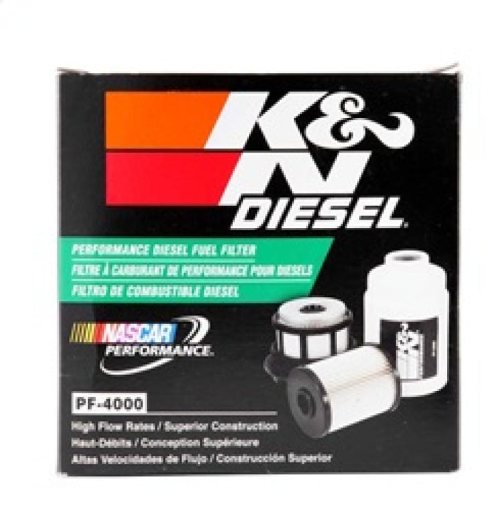K&N Ford Diesel Truck Fuel Filter - Bull Strap
