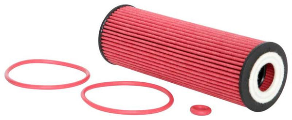 K&N Ford / Lincoln 1.938in OD x 5.5in H Oil Filter - Bull Strap