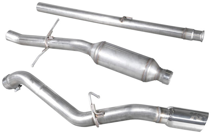 K&N GM 1500 5.3L K2XX Cat Back Exhaust Kit - Bull Strap