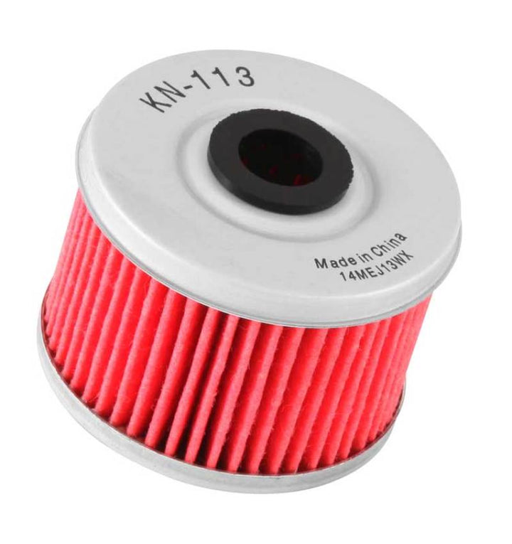 K&N Honda 2.031in OD x 1.469in H Oil Filter - Bull Strap