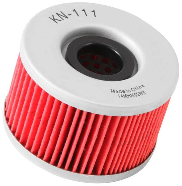 K&N Honda 2.719in OD x 1.781in H Oil Filter - Bull Strap