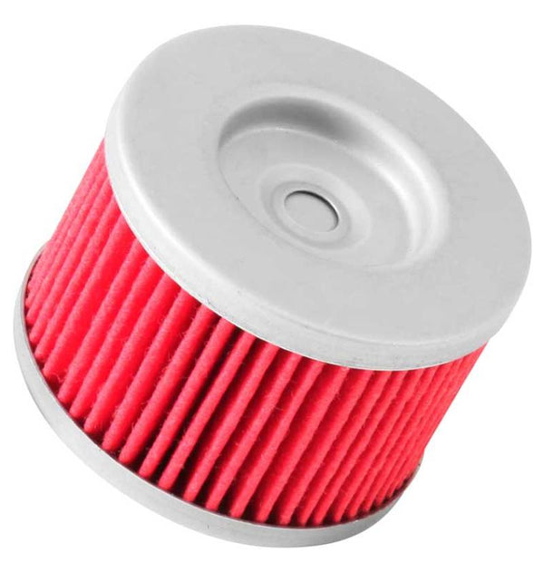 K&N Honda/Kawasaki/Polaris/Suzuki 1.969in OD x .469in ID x 1.438in H Oil Filter - Bull Strap