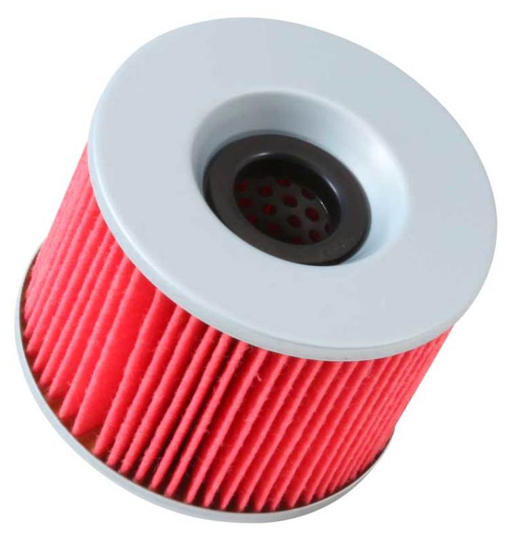 K&N Honda / Kawasaki / Yamaha / Triumph 3in OD x .75ID x 2.210in H Oil Filter - Bull Strap