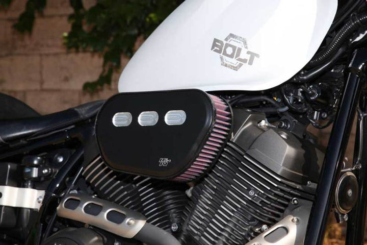 K&N Intake System 2014 Yamaha XVS950 Bolt 942 - Bull Strap