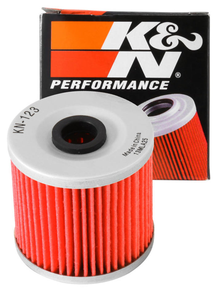 K&N Kawasaki 2.156in OD x 2.219in H Oil Filter - Bull Strap