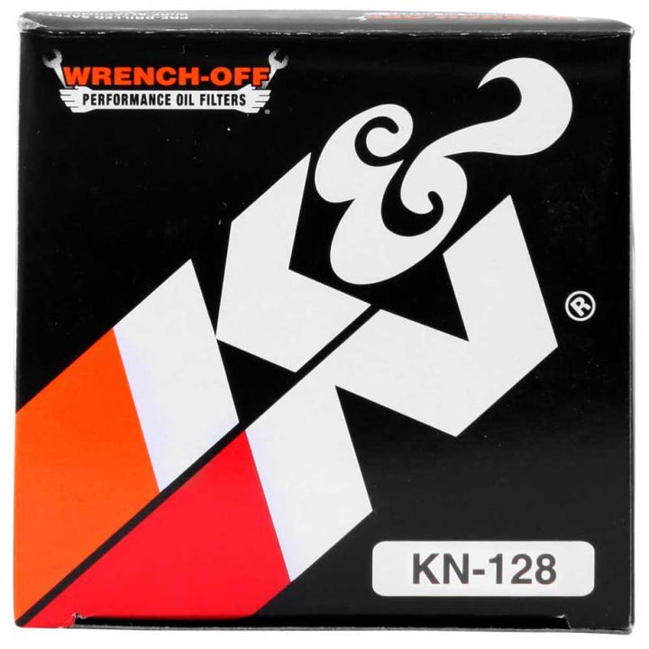 K&N Kawasaki 2.688in OD x 2.781in H Oil Filter - Bull Strap
