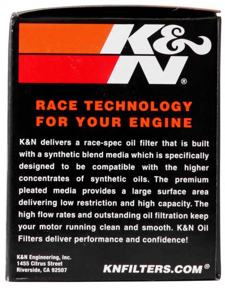 K&N Kawasaki 2.688in OD x 2.781in H Oil Filter - Bull Strap