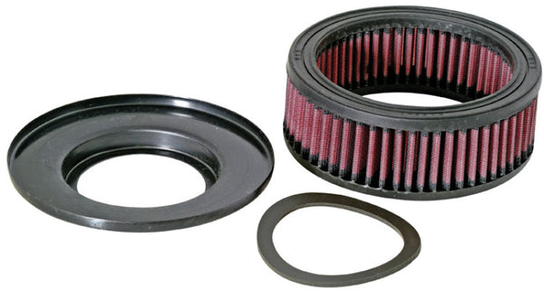 K&N Kawasaki VN1500 Vulcan 4.5in ID x 5.625in OD x 2in H Replacement Air Filter - Bull Strap