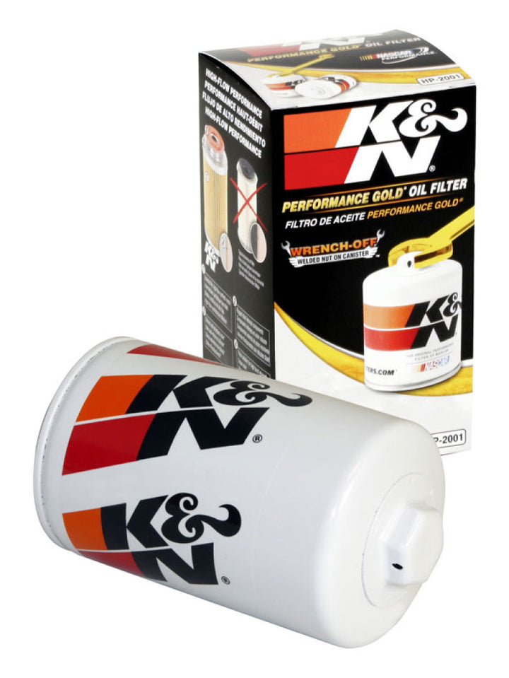 K&N Oil Filter OIL FILTER; AUTOMOTIVE - Bull Strap