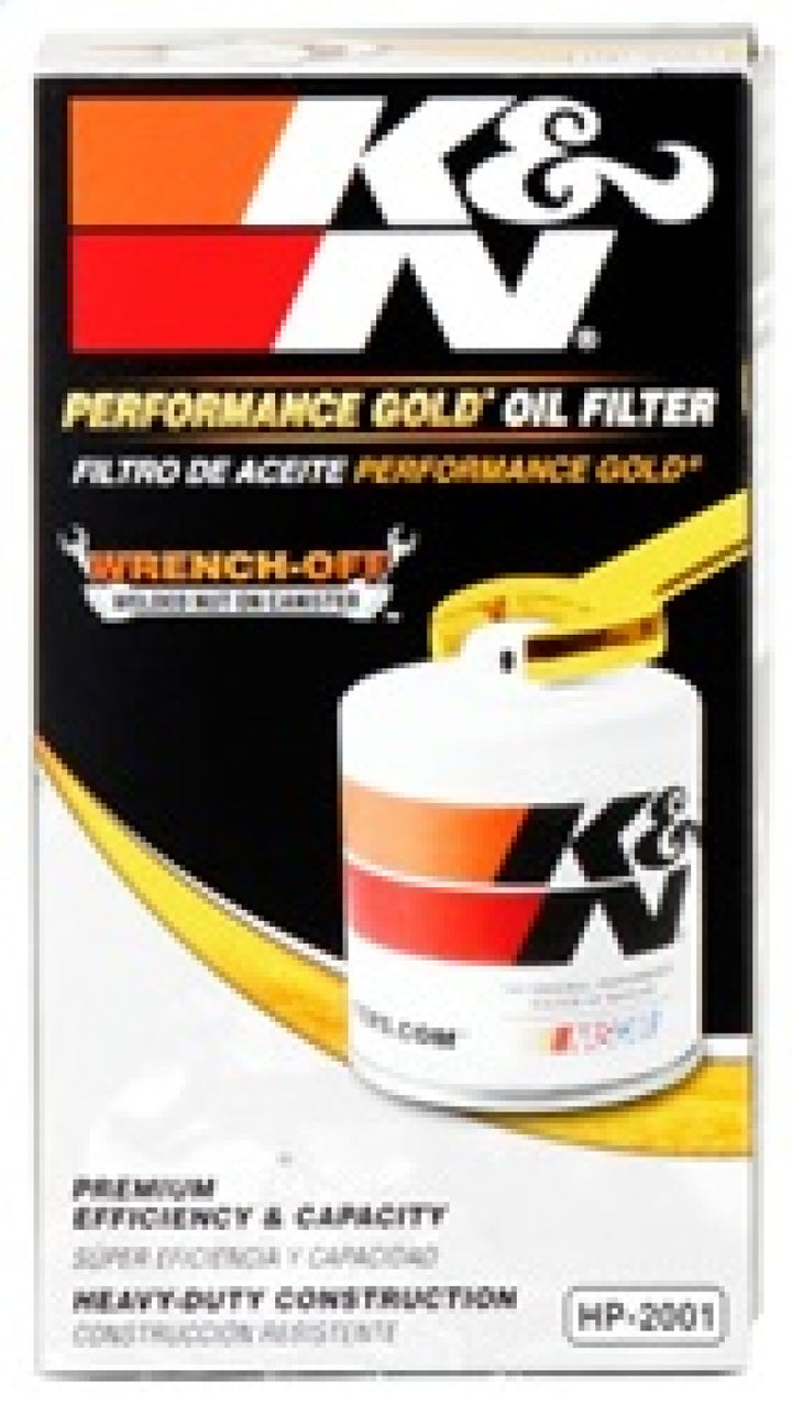 K&N Oil Filter OIL FILTER; AUTOMOTIVE - Bull Strap