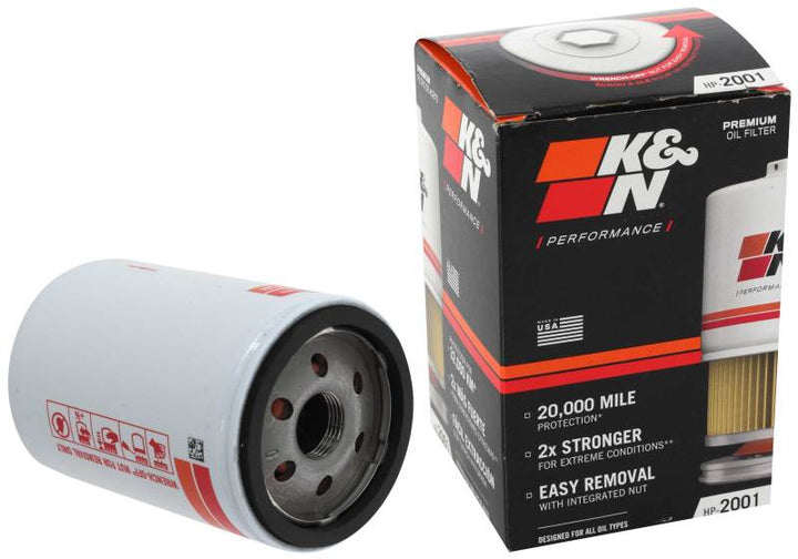 K&N Oil Filter OIL FILTER; AUTOMOTIVE - Bull Strap