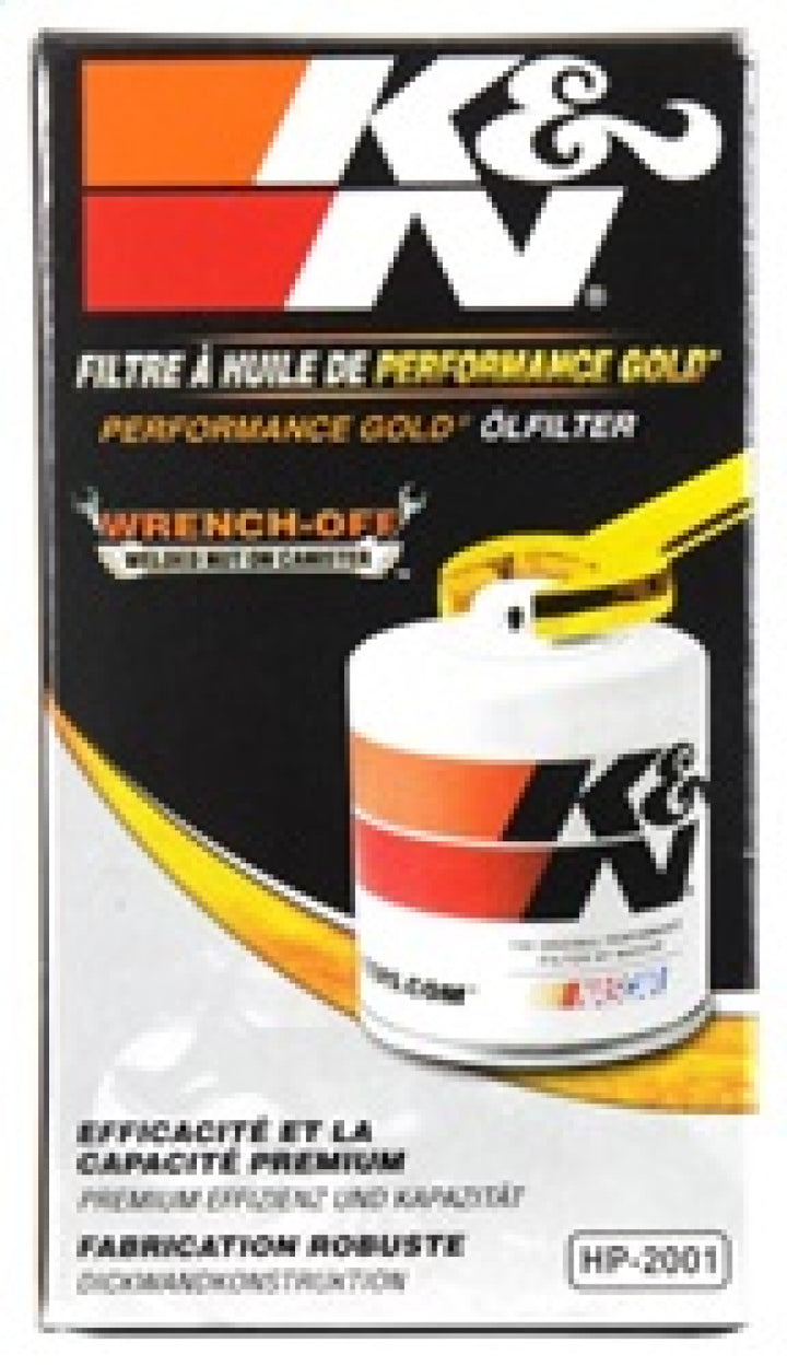 K&N Oil Filter OIL FILTER; AUTOMOTIVE - Bull Strap
