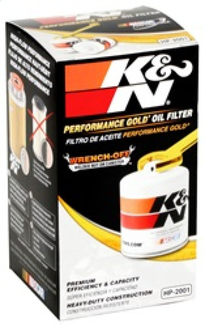 K&N Oil Filter OIL FILTER; AUTOMOTIVE - Bull Strap