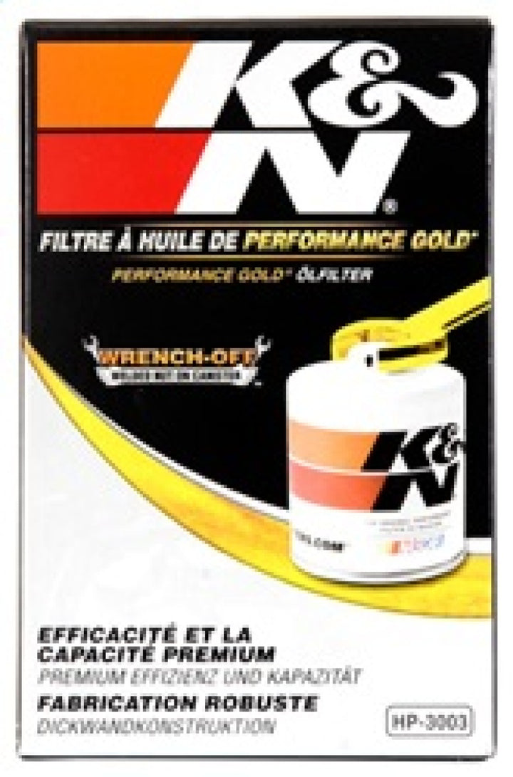K&N Oil Filter OIL FILTER; AUTOMOTIVE - Bull Strap