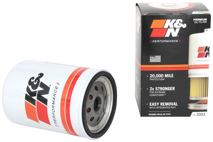 K&N Oil Filter OIL FILTER; AUTOMOTIVE - Bull Strap