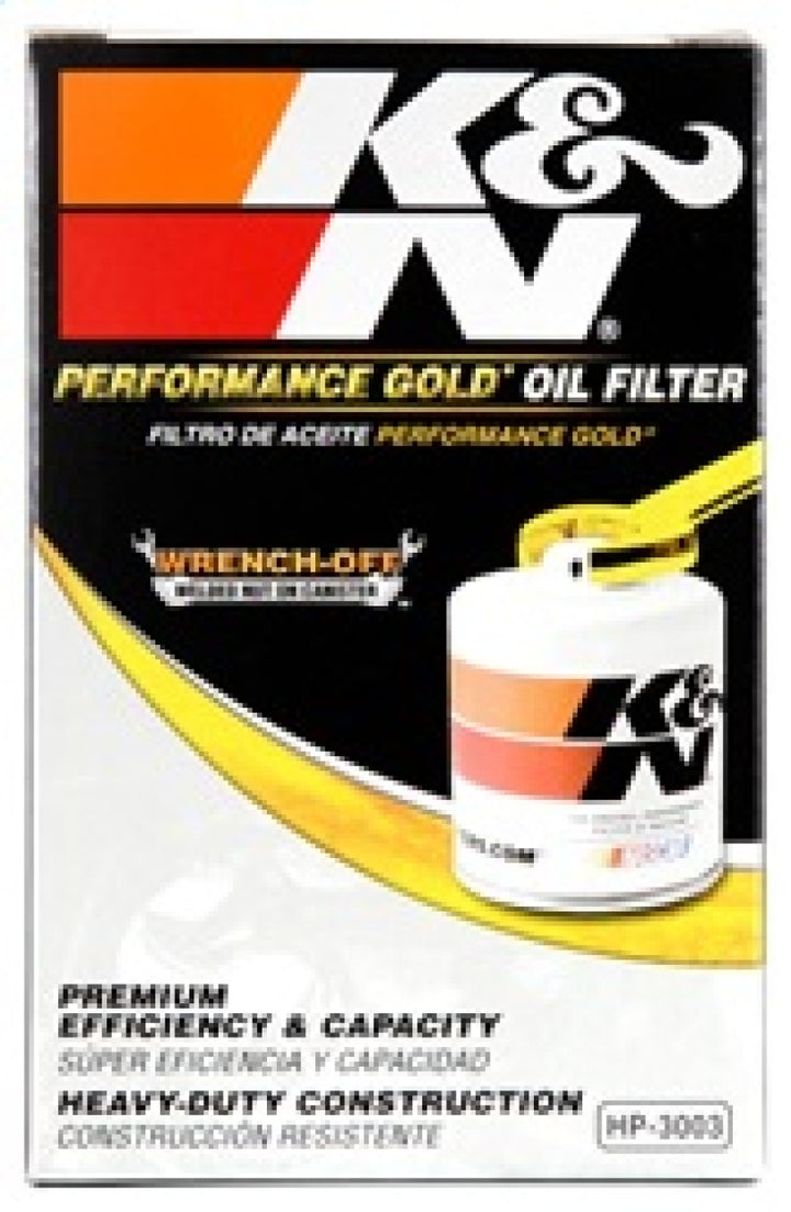 K&N Oil Filter OIL FILTER; AUTOMOTIVE - Bull Strap