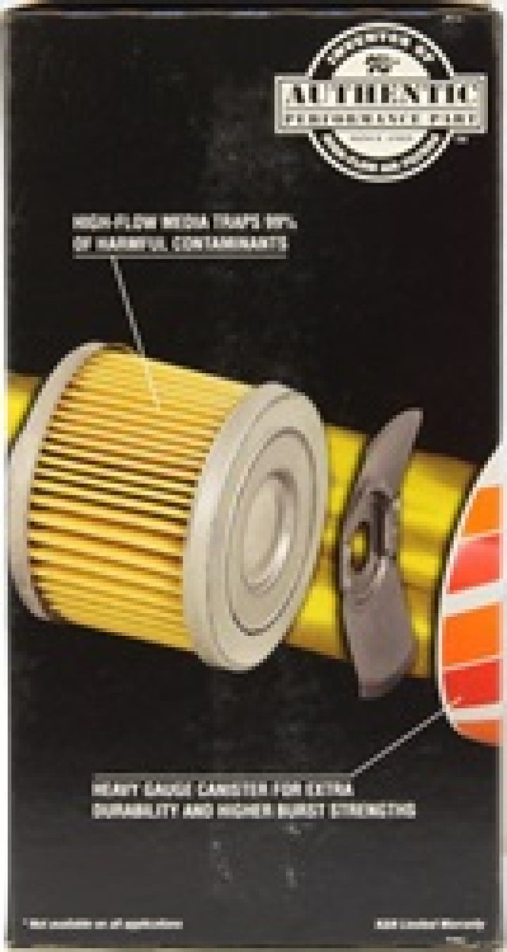 K&N Oil Filter OIL FILTER; AUTOMOTIVE - Bull Strap