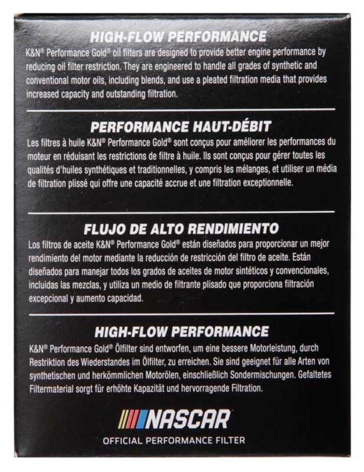 K&N Oil Filter OIL FILTER AUTOMOTIVE - Bull Strap