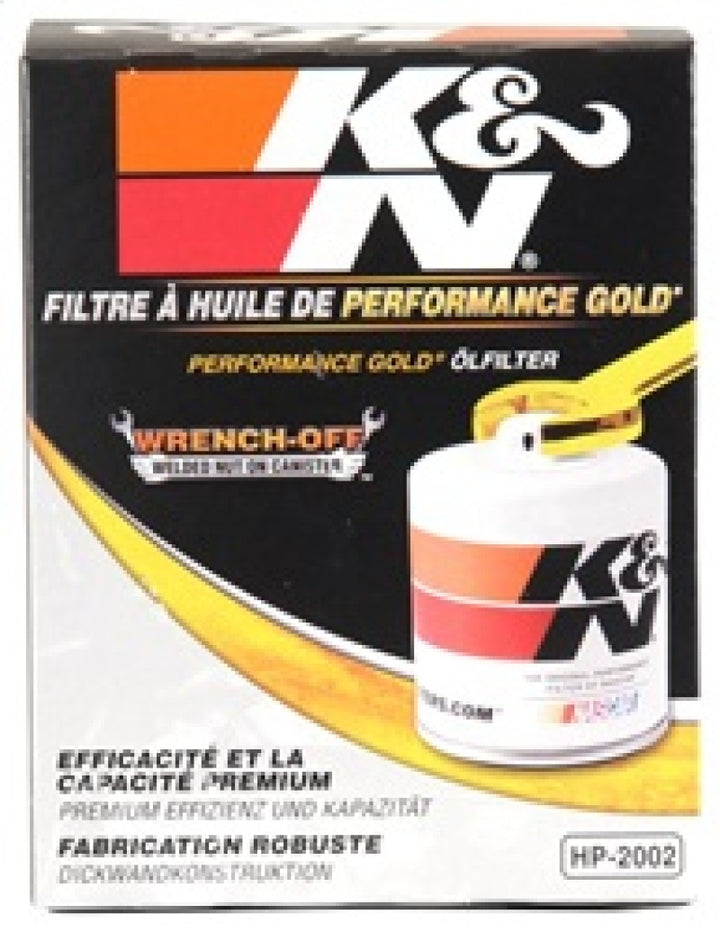 K&N Oil Filter OIL FILTER; AUTOMOTIVE - Bull Strap
