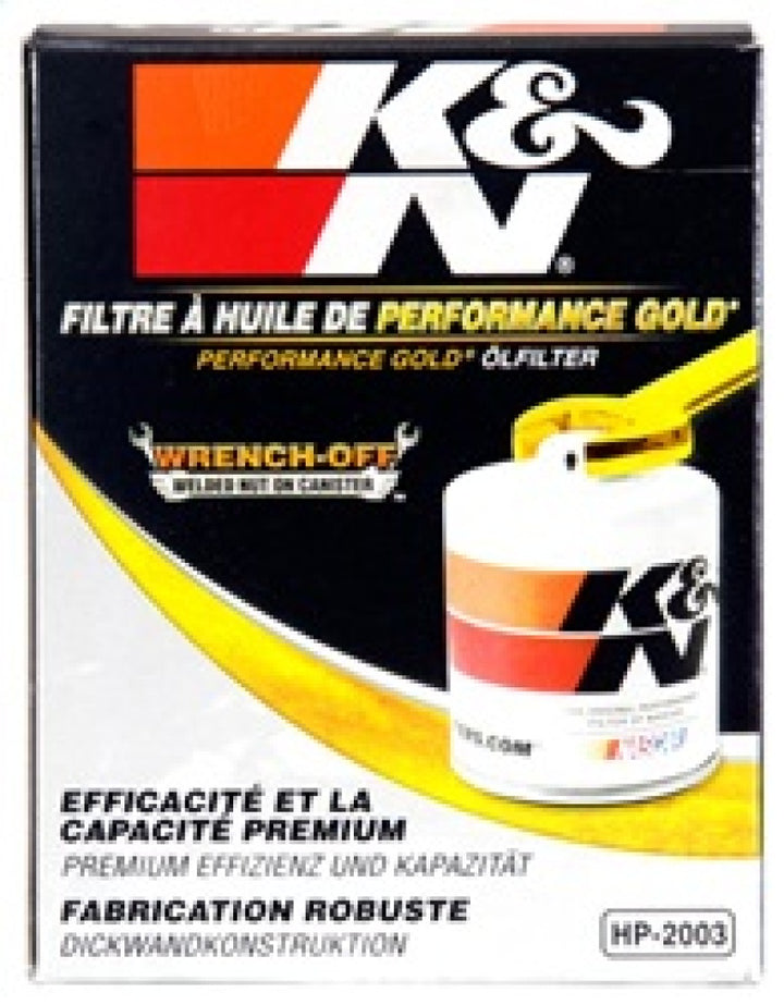 K&N Oil Filter OIL FILTER; AUTOMOTIVE - Bull Strap