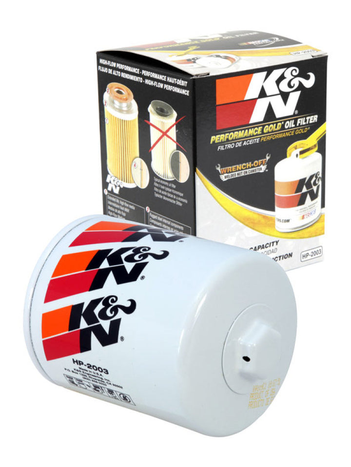 K&N Oil Filter OIL FILTER; AUTOMOTIVE - Bull Strap