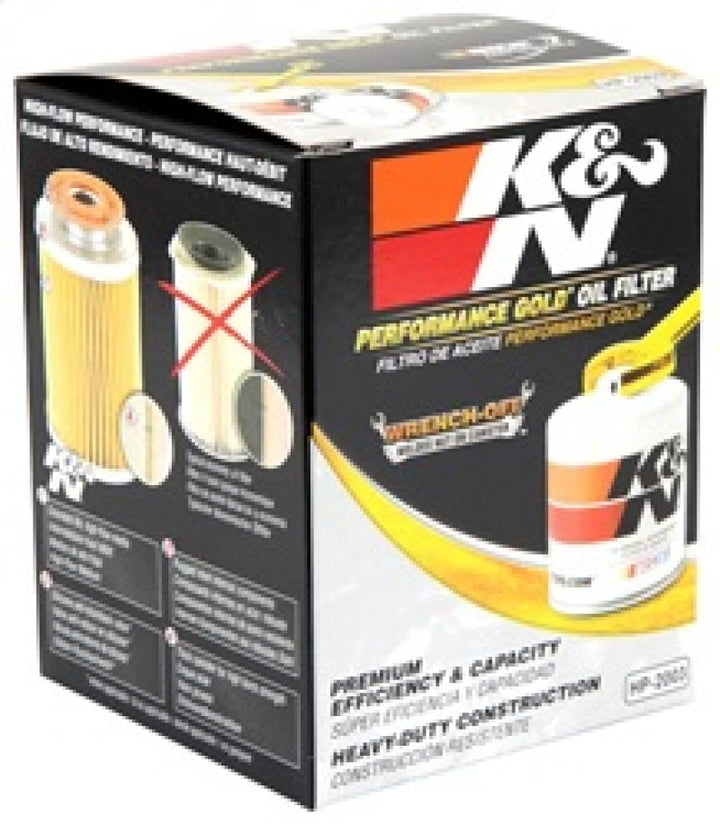 K&N Oil Filter OIL FILTER; AUTOMOTIVE - Bull Strap